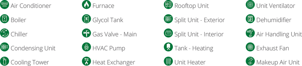 Standard HVAC Asset Types