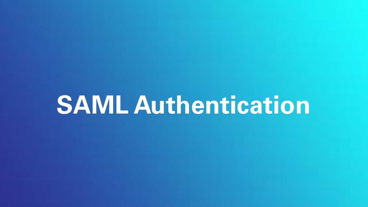 Logo d'authentification SAML