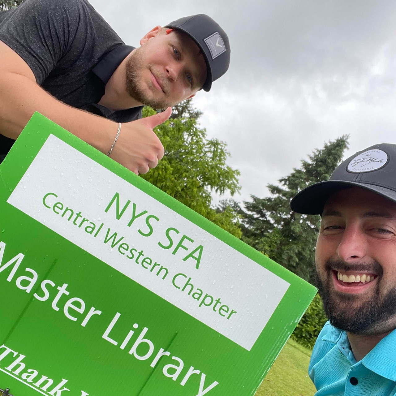 Greg and Justin at NYS SFA Golf Tournament