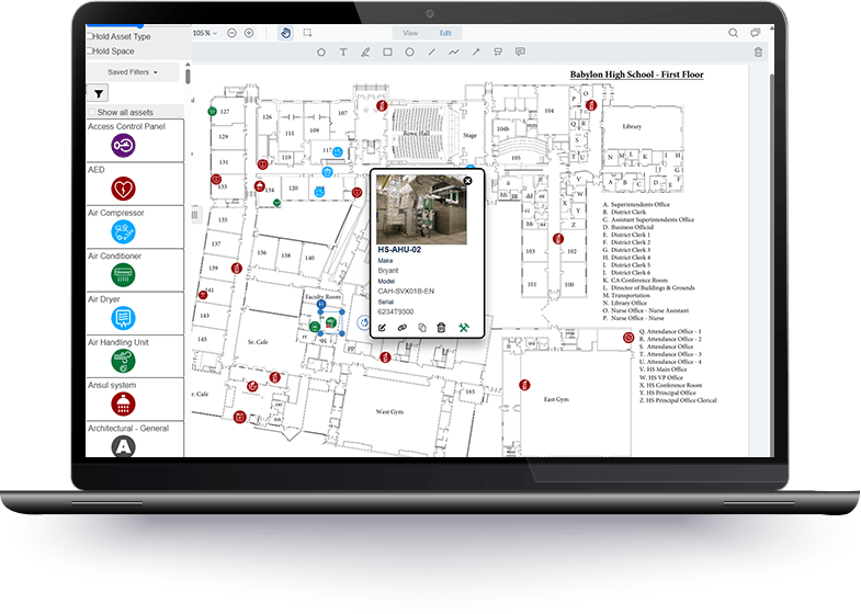 Captura de pantalla de ML Drawings Floorplan